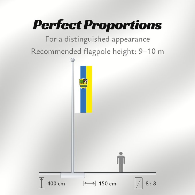Flag Proportions: Oberhausen (Oberbayerns Städte)