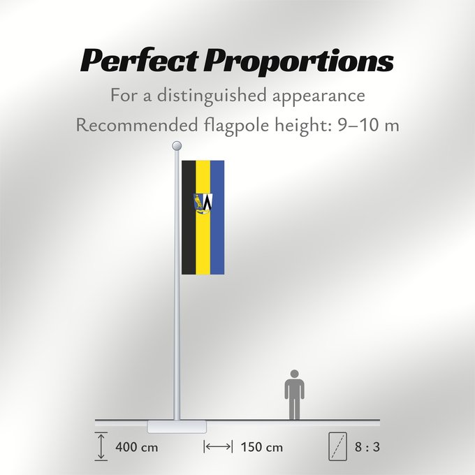 Flag Proportions: Feldkirchen-Westerham (Chiemsee-Alpenland)