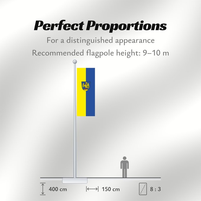 Flag Proportions: Oberaudorf (Chiemsee-Alpenland)
