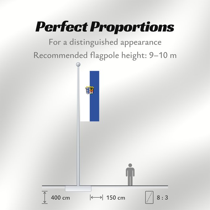Flag Proportions: Traunstein (Kreis)