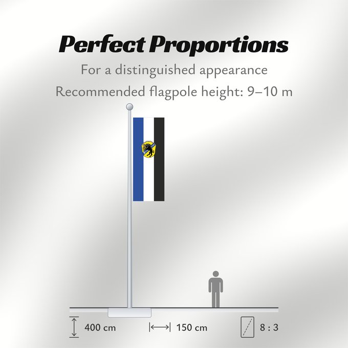 Flag Proportions: Eberfing (Pfaffenwinkel)