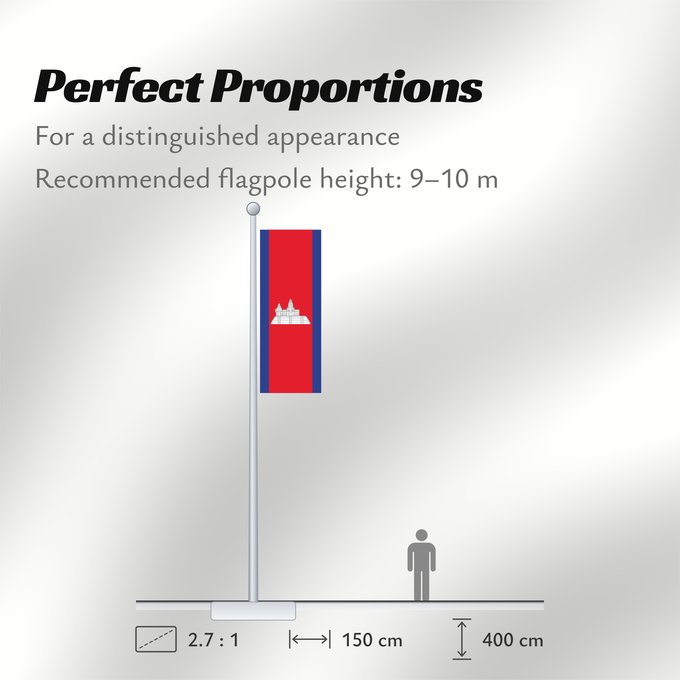 Flag Proportions: Cambodia	Cambodge	Camboya	Kambodscha	Cambogia	Cambodja	علم كمبوديا	কম্বোডিয়ার পতাকা	Kamboĝo	​柬埔寨國旗/Kán-pu-chhài koet-khì	ទង់ជាតិកម្ពុជា	ທຸງຊາດກຳປູເຈຍ	​柬埔寨之國旗	Камбоджа	Kambodže	Kambodjas	ธงชาติกัมพูชา	Quốc kỳ Campuchia	柬埔寨國旗	​柬埔寨国旗	​柬埔寨國旗	​Kampuchea ê kî-