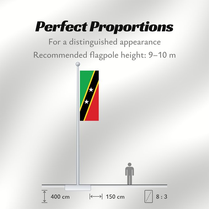 Flag Proportions: Saint Kitts and Nevis	Saint-Christophe-et-Niévès	San Cristóbal y Nieves	St. Kitts und Nevis	Saint Kitts e Nevis	Saint Kitts a Nevis	Shan Críostóir-Nimheas	Sen Kitts ha Nevis	Флаг Сент-Китса и Невиса	Saunt Kitts an Nevis	Saint Kittsa in Nevisa