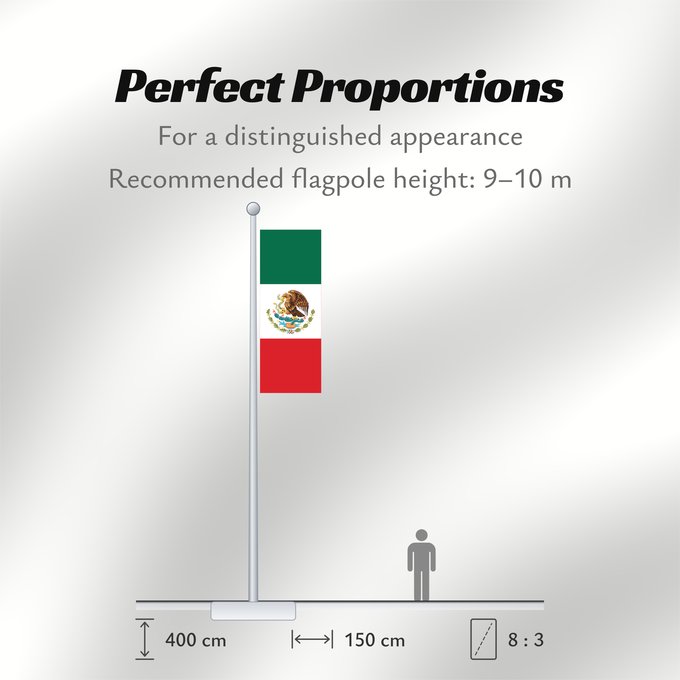 Flag Proportions: Mexico	Mexico Official version of the Flag of the United Mexican States or Mexico	Mexique	México La actual bandera de los Estados Unidos Mexicanos	Mexiko	Messico	México	Meksyku	علم المكسيك	Mïxiku wiphala	Meksika	Mèxic	Mexická vlajka	Mexicos	Meksiko	Mexiko