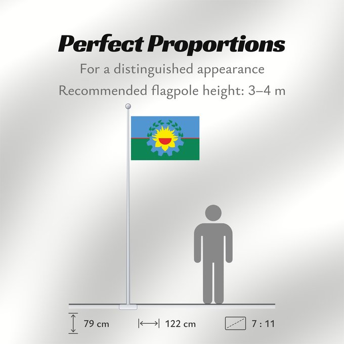Flag Proportions: Provincia de Buenos Aires	Buenos Aires Province	Province de Buenos Aires	Buenos Aires (Provinz)	Provincia di Buenos Aires