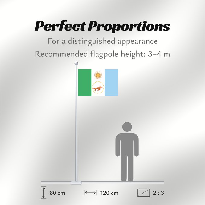 Flag Proportions: Provincia del Chaco Chaco Province, Argentina Province de Chaco Chaco (Provinz) Chaco Provincia
