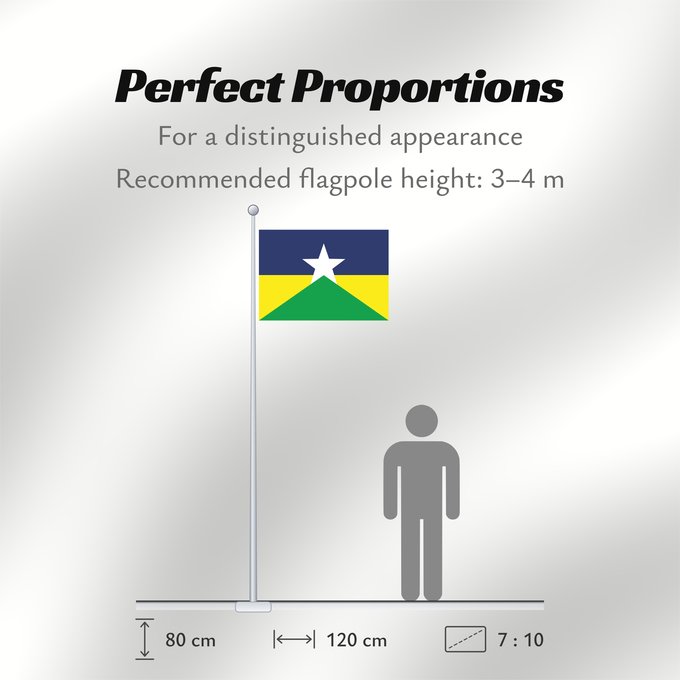 Flag Proportions: Rondônia