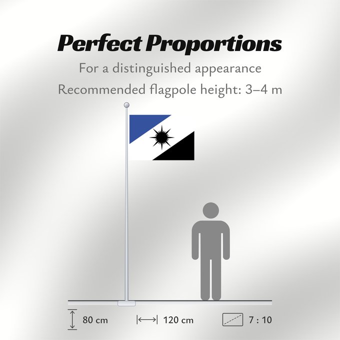 Flag Proportions: Tocantins	State of Tocantins, Brazil	Estado do Tocantins, Brasil