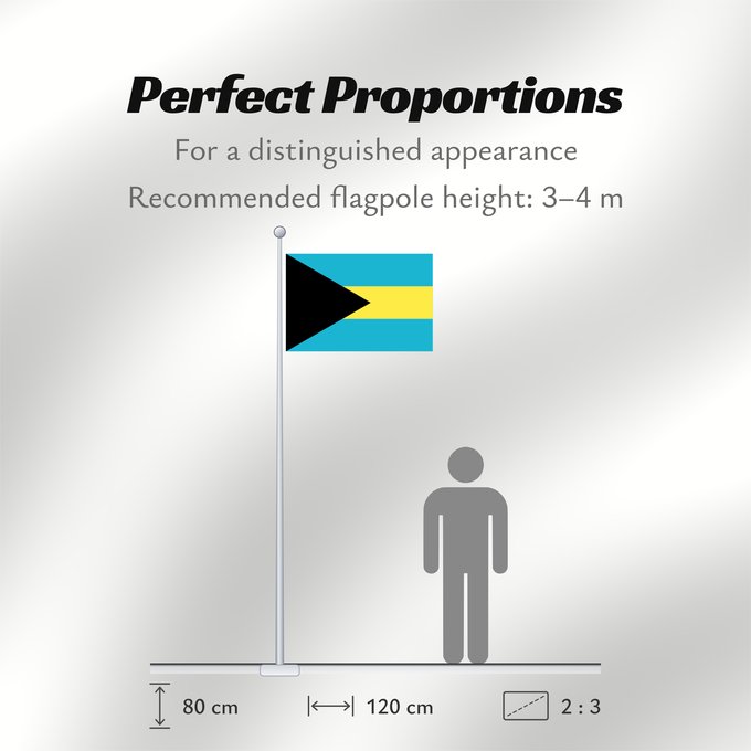 Flag Proportions: Bahamas Bahama Bahama s Das Bahamas Bahamów Y Bahamas La Bahamoj Bahaman Bahámaí Des Bahamas Ala Bahamayê Ynysow Bahama Знаме на Бахамите Pāmitl Bahamah Bahamakuna unanchan Statului Bahamas Флаг Багам Bahamov