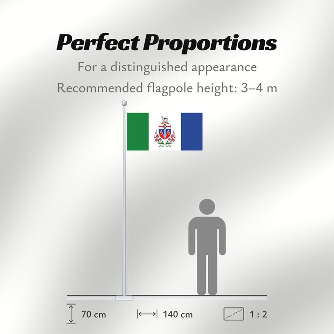 Flag Proportions: Yukon	Yukon Territory	Yukon territoire	Yukon Territory	Yukon (Territorium)	Banniel tiriad Yukon, Kanada