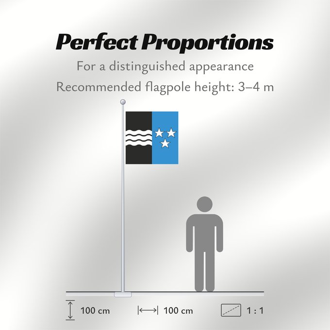 Flag Proportions: Canton of Aargau Canton of Aargau in Switzerland canton d'Argovie cantón de Argovia Kanton Aargau Canton Argovia Прапор кантону Ааргау у Швейцарії