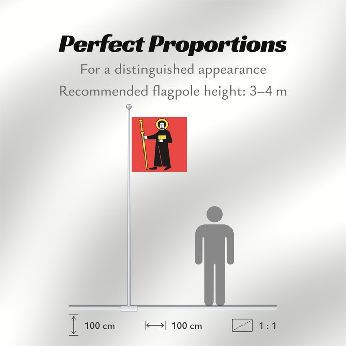 Flag Proportions: Canton of Glarus Glaris, Glaris Glarus Glarus Canton of Glarus in Switzerland