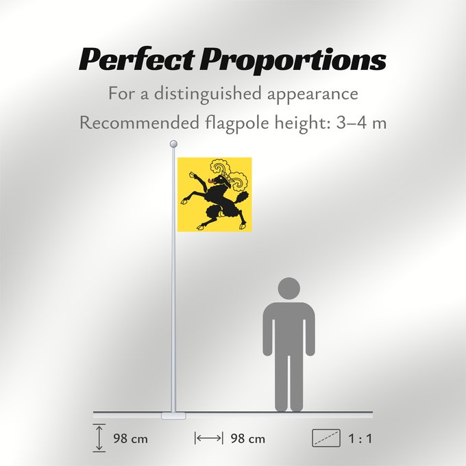 Flag Proportions: Canton of Schaffhausen	Schaffhausen	Schaffhouse	Canton of Schaffhausen in Switzerland