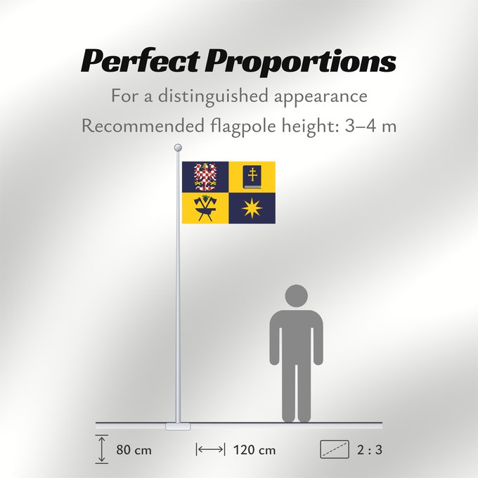 Flag Proportions: Zlin Region Zlín Region Région de Zlín Región de Zlín Region Zlín