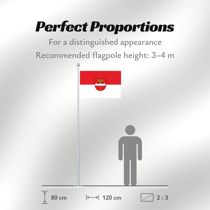 Flag Proportions: Winterbach (Region Stuttgart)
