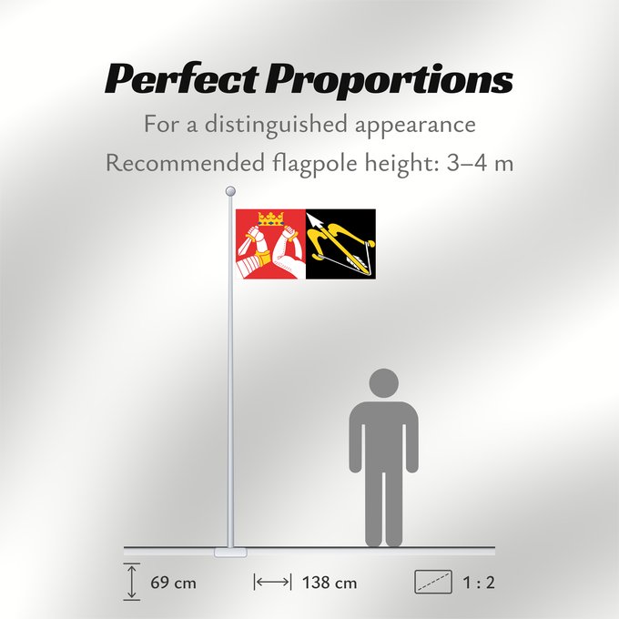 Flag Proportions: Itä-Suomen lääni