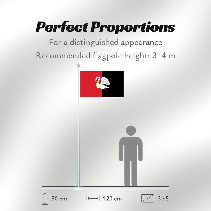Flag Proportions: Buckinghamshire