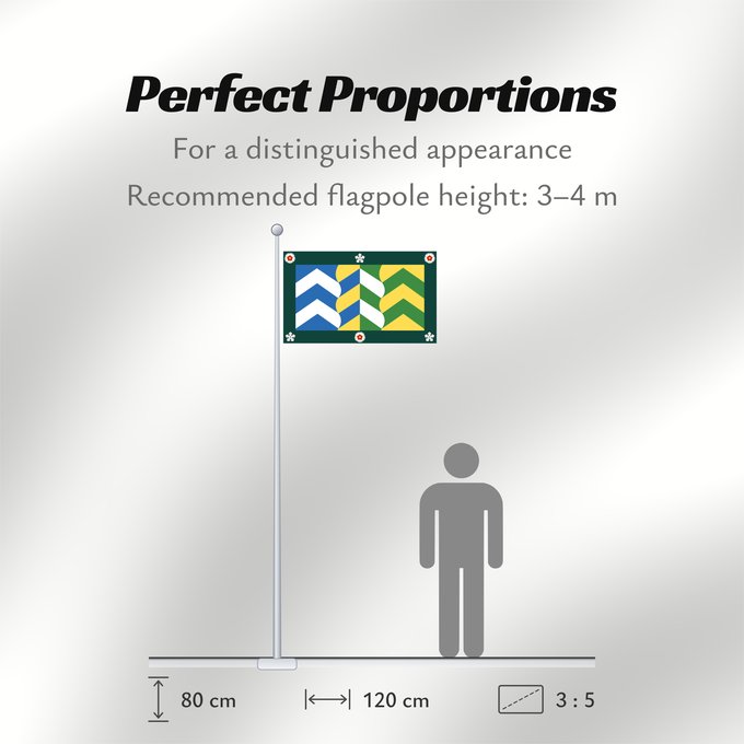 Flag Proportions: Cumbria