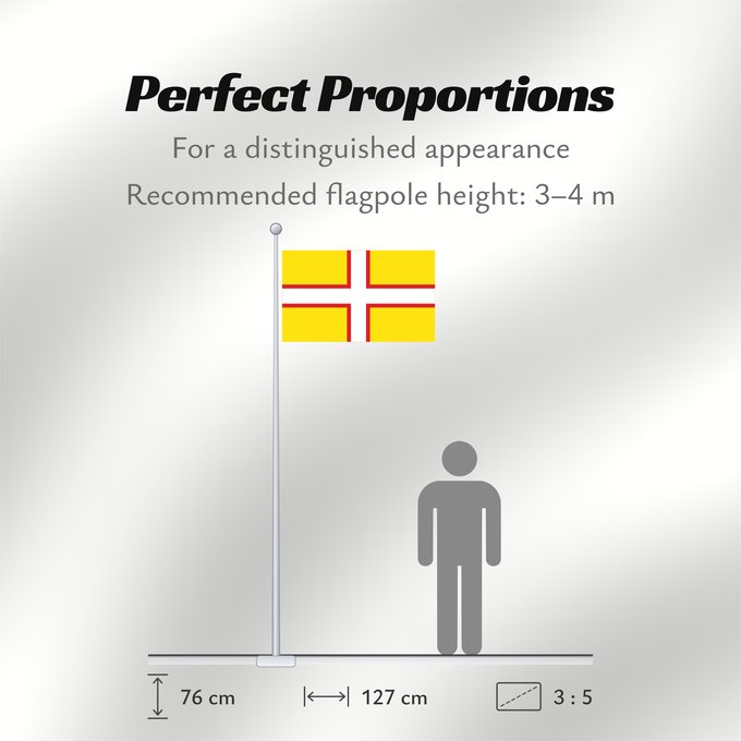 Flag Proportions: Dorset	Dorset, England