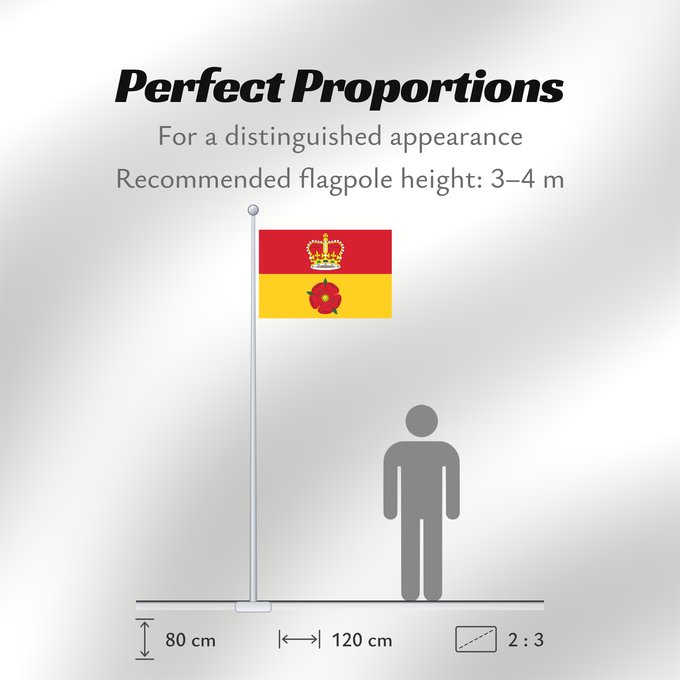 Flag Proportions: Hampshire	Hampshire County Council