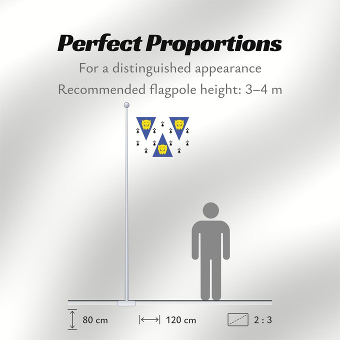 Flag Proportions: Shropshire