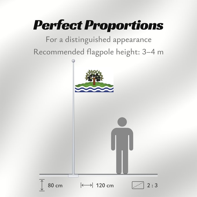 Flag Proportions: Worcestershire