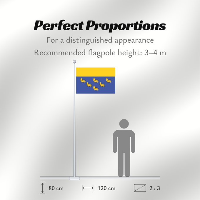 Flag Proportions: West Sussex