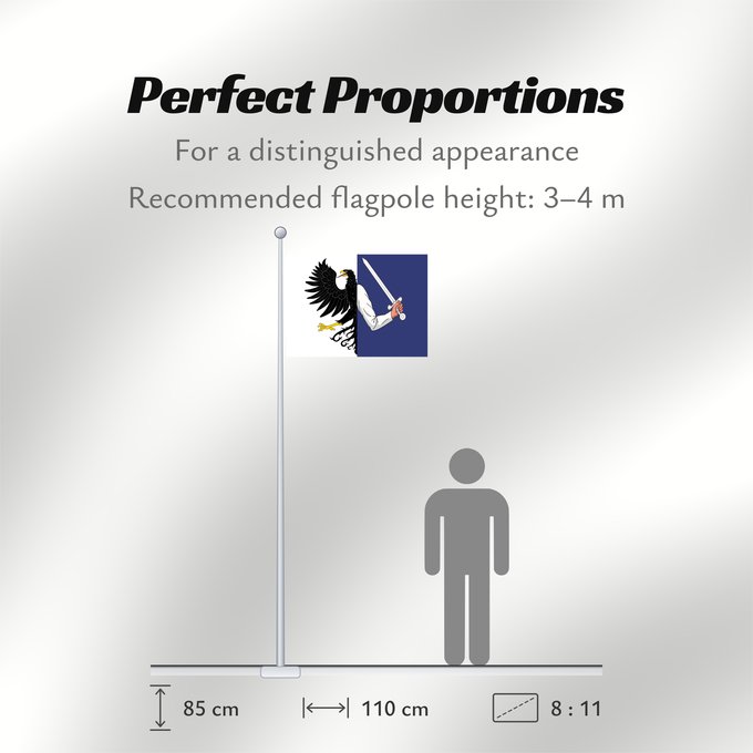 Flag Proportions: Connacht W Connacht Connacht ou Connaught
