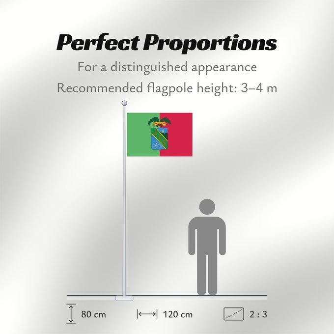 Flag Proportions: Latina Province of Latina Province de Latina Provincia de Latina Provinz Latina Provincia di Latina