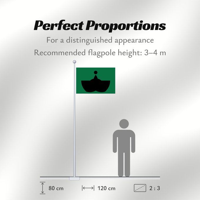 Flag Proportions:  Tiba [Chiba]