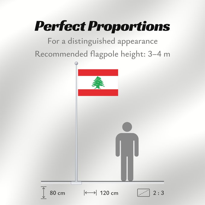 Flag Proportions: Lebanon Liban Líbano Libanon Libano Ar Сцяг Лівана Chorhoj Libanona Լիբանանի դրոշ Libani Флаг Ливана Lübnan