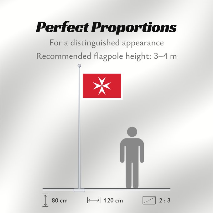 Flag Proportions: Malta Malte