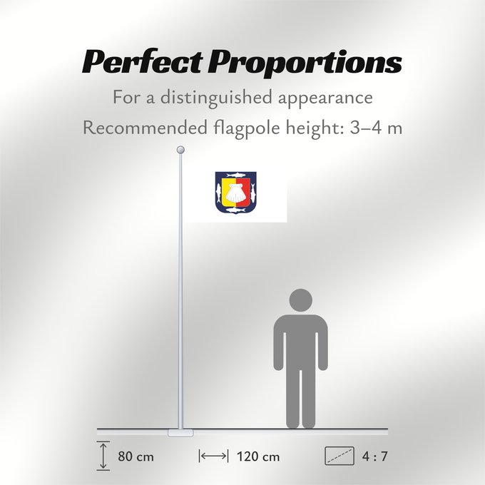 Flag Proportions: Baja California Sur	Basse-Californie du Sud	Baja California Sur 