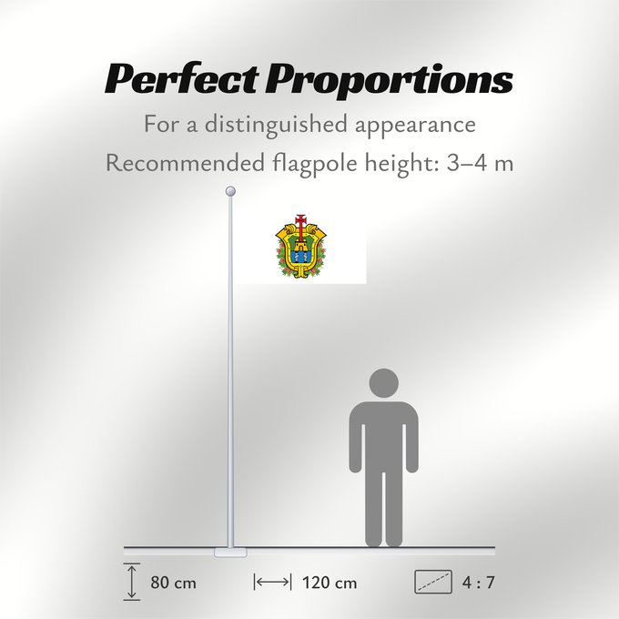 Flag Proportions: Veracruz	Vera Cruz