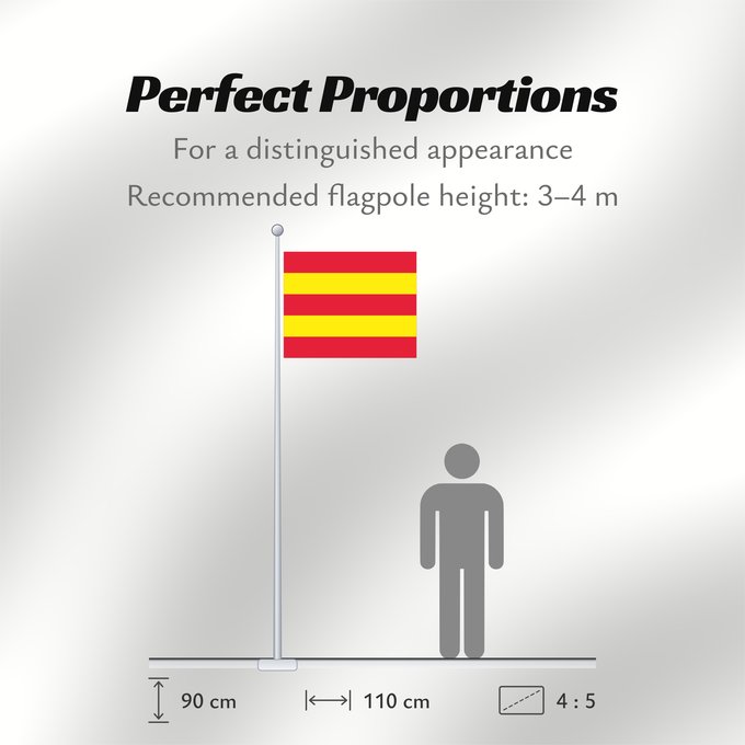 Flag Proportions: Aust-Agder	Former county of Aust‐Agder, Norway	comté d’Aust-Agder