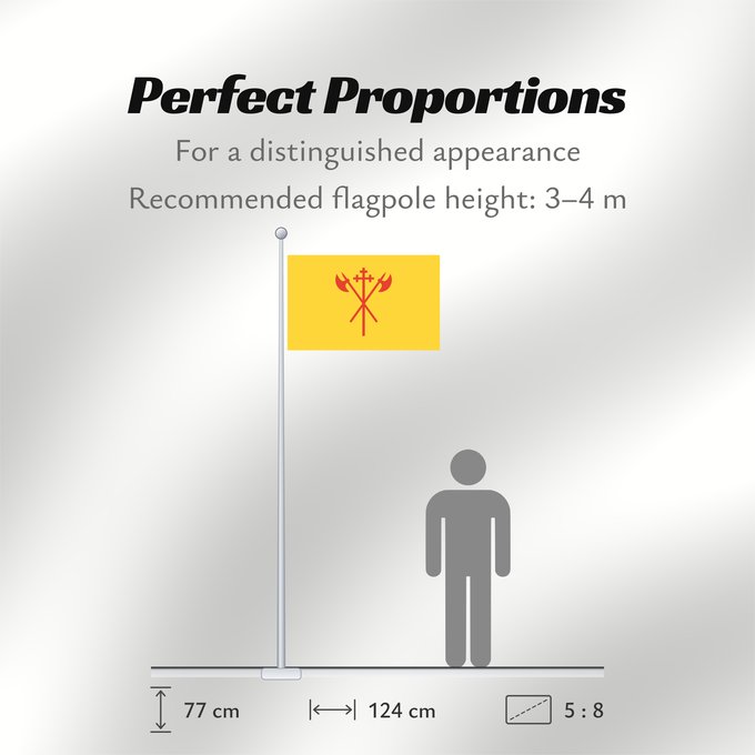 Flag Proportions: Sør-Trøndelag	Sør-Trøndelag County, Norway	comté de Sør-Trøndelag