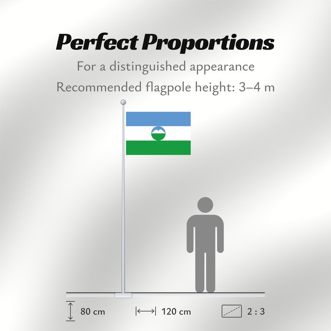 Flag Proportions: Kabardino-Balkaria	Kabardino-Balkar Republic 	 Kabardino-Balkarie	Kabardino-Balkarien	Kabardino-Balkaria, Russia
