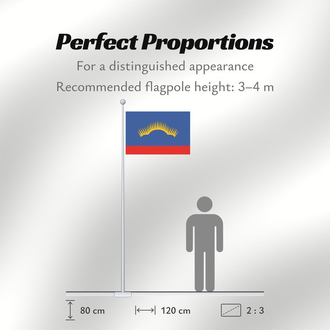 Flag Proportions: Murmansk Oblast Oblast de Mourmansk Óblast de Múrmansk Oblast Murmansk Oblast 'di Murmansk