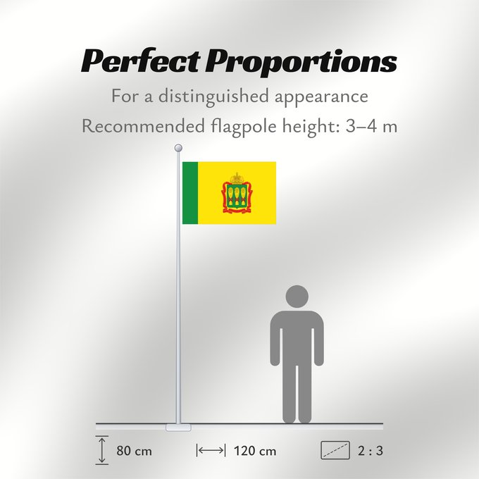 Flag Proportions: Penza Oblast Oblast de Penza Óblast de Penza Oblast Pensa