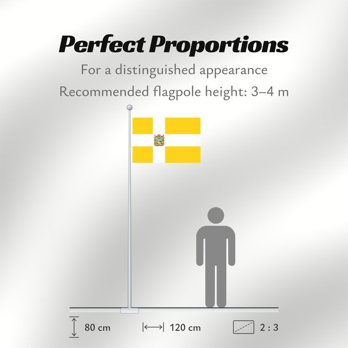 Flag Proportions: Stavropol Krai Stavropol Krai Kraï de Stavropol Krai de Stávropol Stavropol Krai