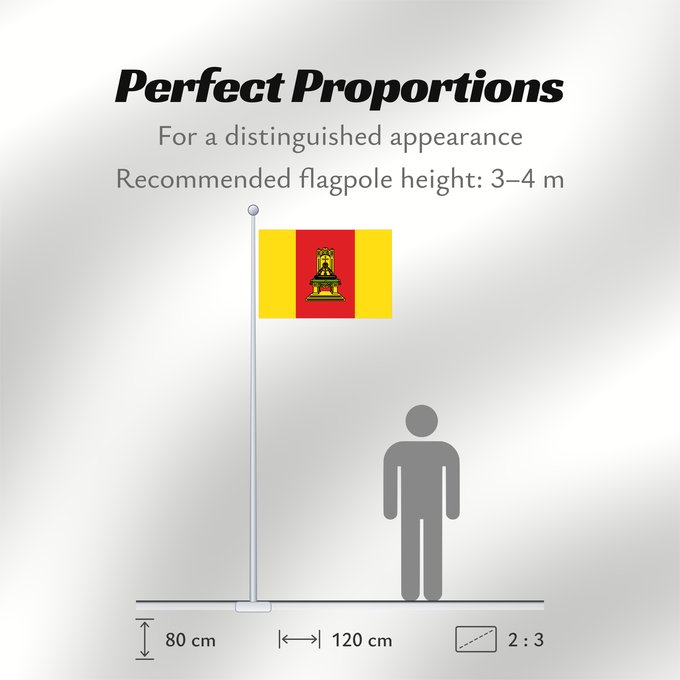 Flag Proportions: Tver Oblast Oblast de Tver Óblast de Tver Oblast Twer