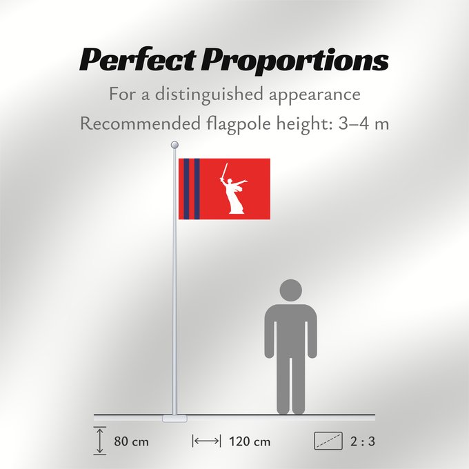 Flag Proportions: Volgograd Oblast Volgograd Oblast Oblast de Volgograd Óblast de Volgogrado Oblast Wolgograd