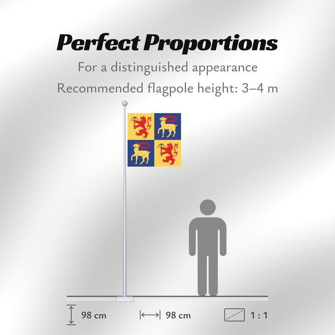 Flag Proportions: Kalmar län