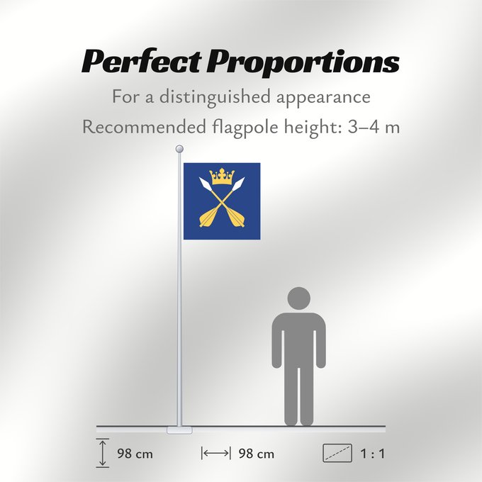 Flag Proportions: Dalarnas län
