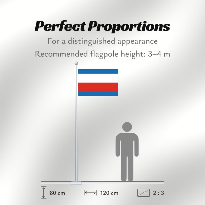 Flag Proportions: Trenciansky vlajka Trenčín Region Région de Trenčín Región de Trenčín Trenčín