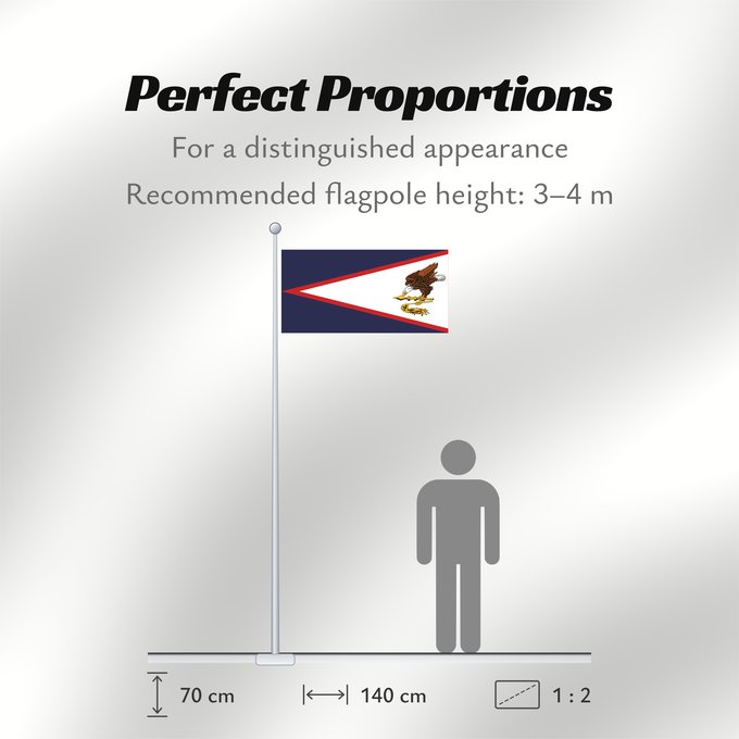 Flag Proportions: American Samoa