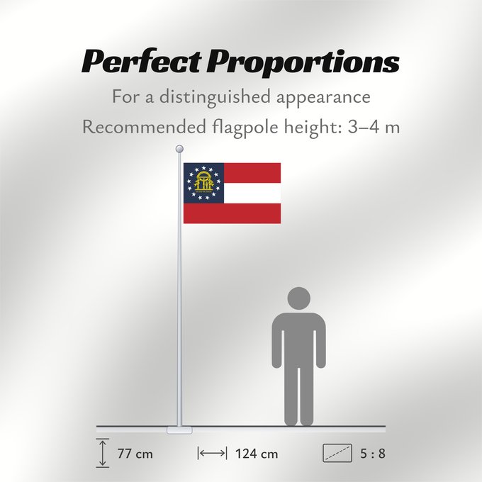 Flag Proportions: State of Georgia	Georgia
