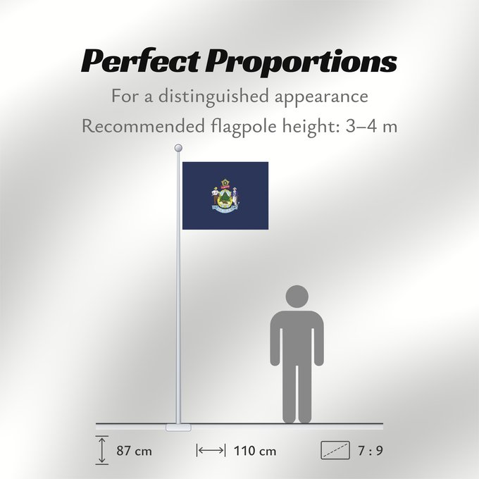 Flag Proportions: Maine