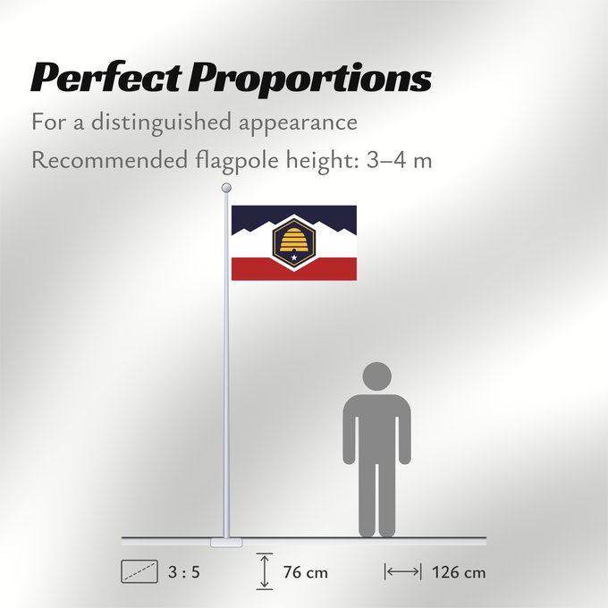Flag Proportions: Utah	Utah  2024-present