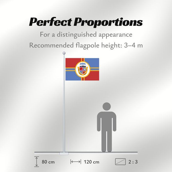 Flag Proportions: Flores Department Flores